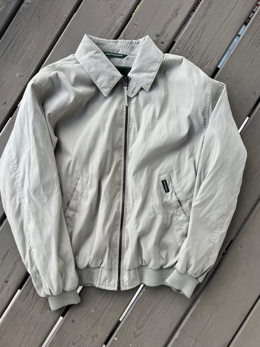 Weatherproof green Men's zip up Jacket